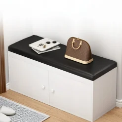 Szafka na buty siedzisko schowek biała ławka nowoczesna pojemna loft