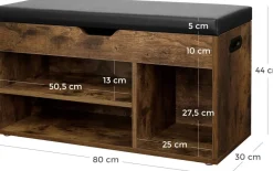 Szafka na Buty z Siedziskiem - LHS30BX