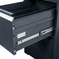 Szafka Na Dokumenty Kartotekowa Biurowa Metalowa 4 Szuflady Grafit FURVERO