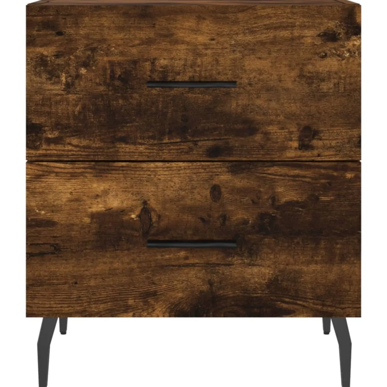 Szafka Nocna Brąz Komoda Stolik Półka Nocna Do Sypialni 40x35x47.5 cm
