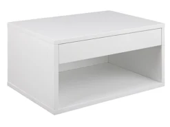 Szafka nocna Cholet 50 cm z szufladą biała