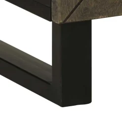 Szafka Nocna Drewniana Czarna Komoda Stolik Nocny Do Sypialni 50x33x60 cm