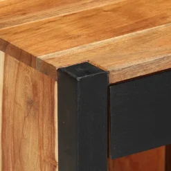 Szafka Nocna Drewniana Komoda Stolik Nocny Do Sypialni 40 x 35 x 50 cm