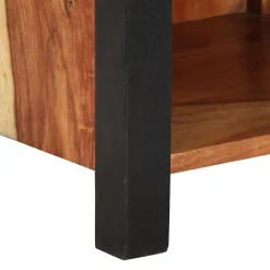 Szafka Nocna Drewniana Komoda Stolik Nocny Do Sypialni 40 x 35 x 50 cm