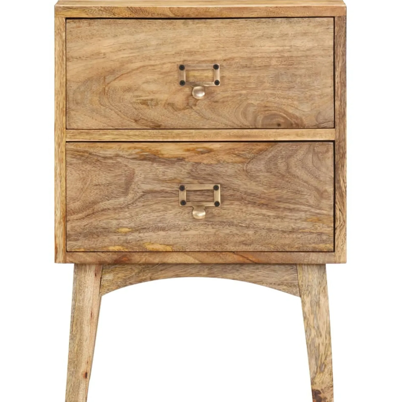 Szafka Nocna Drewniana Komoda Stolik Nocny Do Sypialni 40x35x55 cm