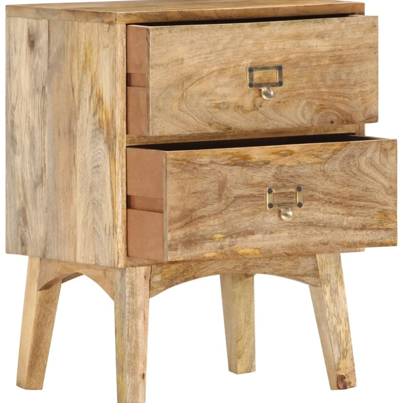 Szafka Nocna Drewniana Komoda Stolik Nocny Do Sypialni 40x35x55 cm