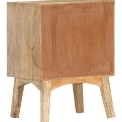 Szafka Nocna Drewniana Komoda Stolik Nocny Do Sypialni 40x35x55 cm