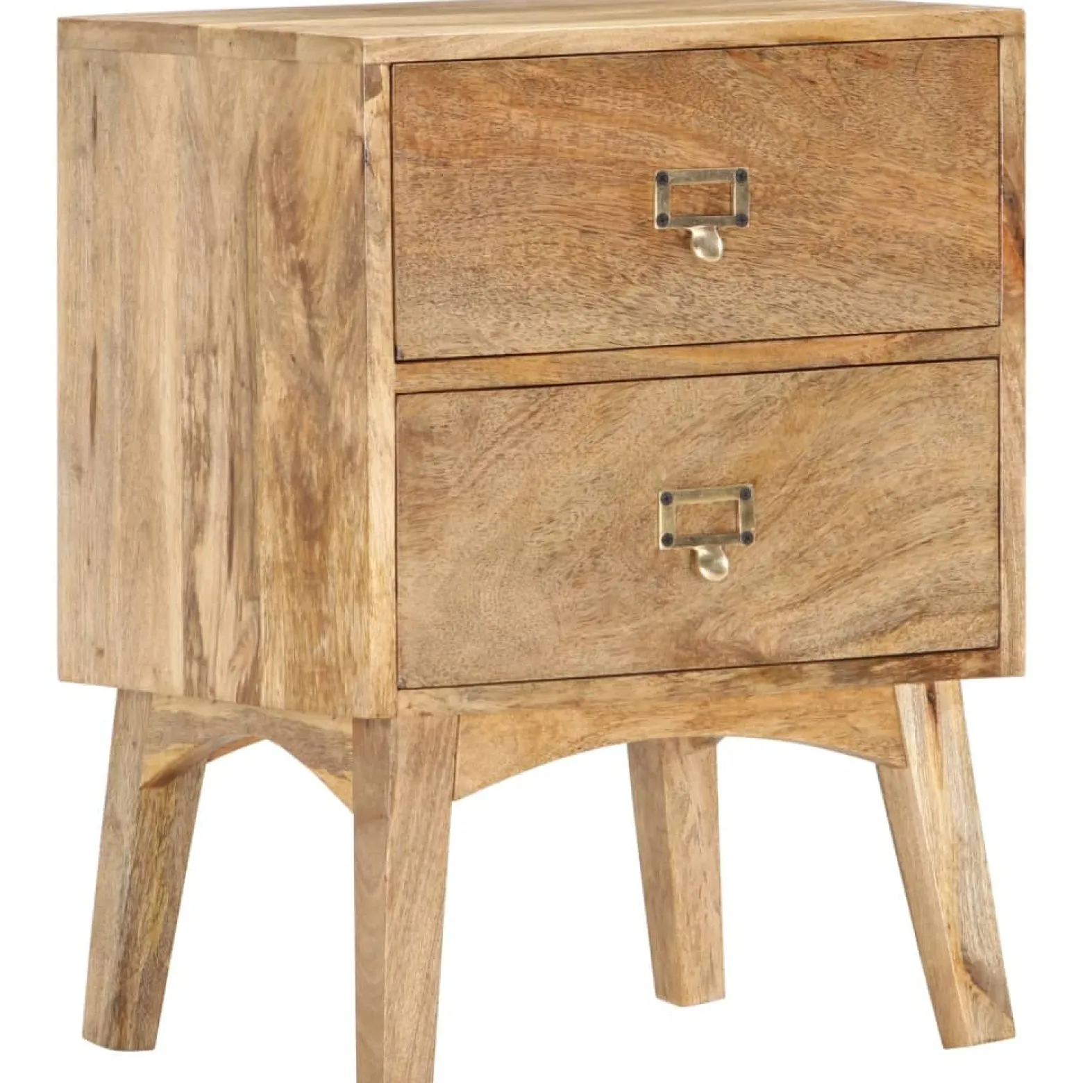 Szafka Nocna Drewniana Komoda Stolik Nocny Do Sypialni 40x35x55 cm