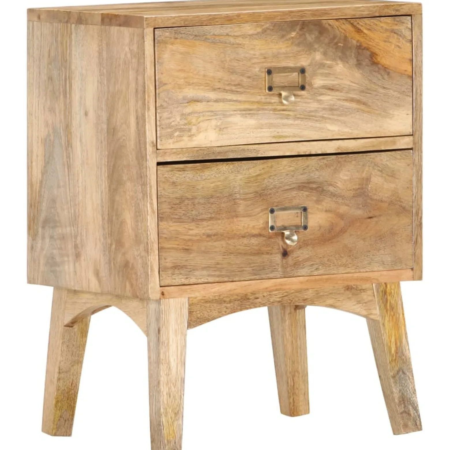 Szafka Nocna Drewniana Komoda Stolik Nocny Do Sypialni 40x35x55 cm