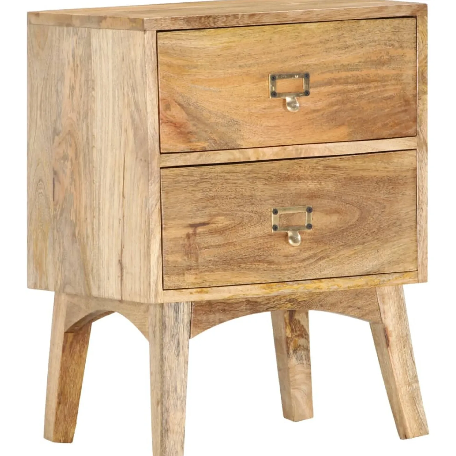 Szafka Nocna Drewniana Komoda Stolik Nocny Do Sypialni 40x35x55 cm