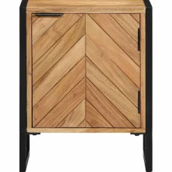 Szafka Nocna Drewniana Komoda Stolik Nocny Do Sypialni 40 x 30 x 50 cm