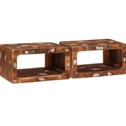 Szafka Nocna Drewniana Komoda Stolik Półka Nocna Do Sypialni 45 x 30 x 24