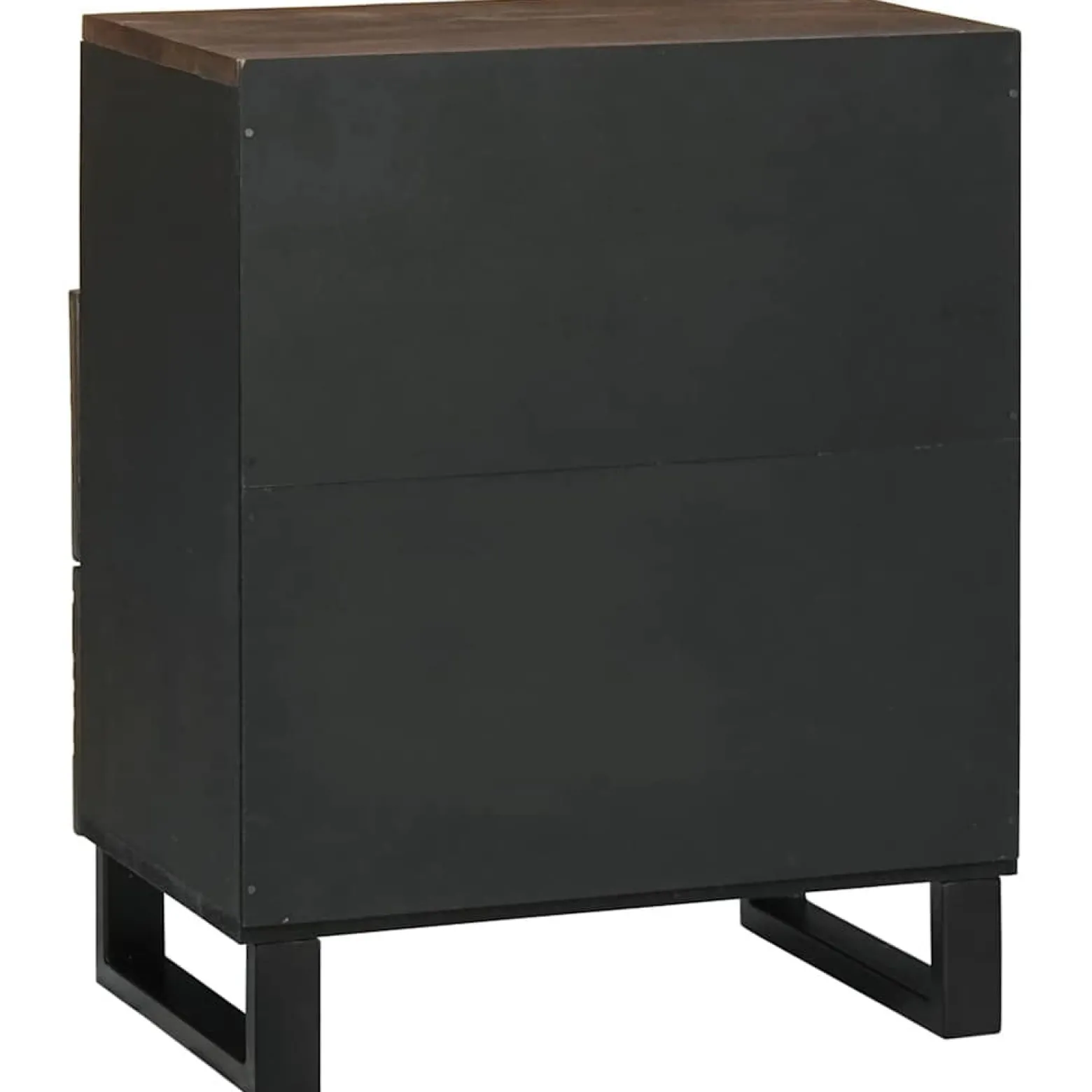 Szafka Nocna Drewniana Komoda Stolik Nocny Do Sypialni 50 x 33 x 60 cm