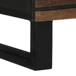 Szafka Nocna Drewniana Komoda Stolik Nocny Do Sypialni 50 x 33 x 60 cm