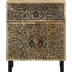 Szafka Nocna Komoda Stolik Nocny Do Sypialni 50x33x60 cm