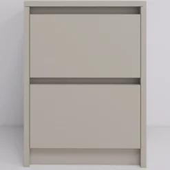 Szafka nocna loft 42x52x43cm 2 szuflady stolik nocny nowoczesny Kaszmir