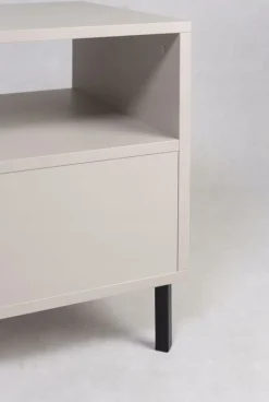 Szafka nocna Nakastlik LINK LS-7 kaszmir RYFLOWANE FRONTY