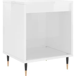 Szafka Nocna Stolik Komoda Biała Do Sypialni Pokoju Salonu 40x35x50 cm