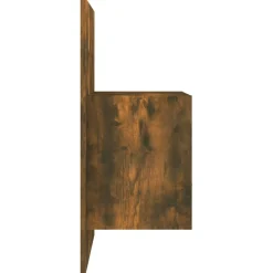Szafka Nocna Stolik Komoda Brązowa Wisząca Do Sypialni 48,5x32,5x80 cm