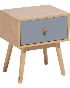 Szafka nocna stolik 40x45 szuflada brąz