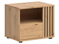 Szafka nocna Vabres 55 cm prawostronna z szufladą dąb artisan lamele