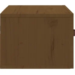 Szafka Nocna Wisząca Brąz Komoda Stolik Nocny Do Sypialni 40x29.5x22 cm