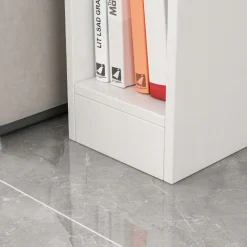 Szafka nocna wąska z szufladą stolik z półką nowoczesny loft sypialni 60 cm