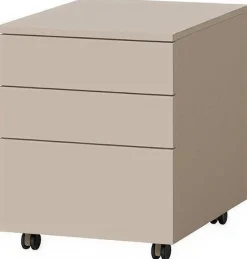 Szafka nocna z szufladami 40 cm LUMI kaszmir