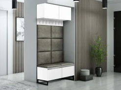 Szafka Pawlacz 100Cm Biały 100X30X37 Cm - Biały Mat