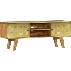 Szafka pod telewizor lite drewno mango 120 x 30 x 45 cm