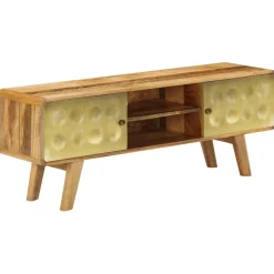 Szafka pod telewizor lite drewno mango 120 x 30 x 45 cm