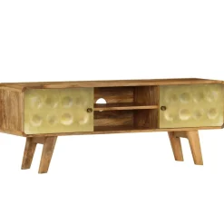Szafka pod telewizor lite drewno mango 120 x 30 x 45 cm
