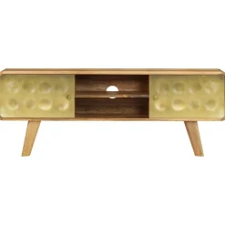 Szafka pod telewizor lite drewno mango 120 x 30 x 45 cm