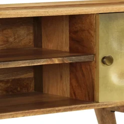 Szafka pod telewizor lite drewno mango 120 x 30 x 45 cm