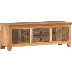 Szafka pod Telewizor Rtv Brąz Mat Szuflady Nowoczesny 120x30x40cm