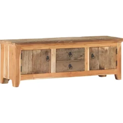 Szafka pod Telewizor Rtv Brąz Mat Szuflady Nowoczesny 120x30x40cm