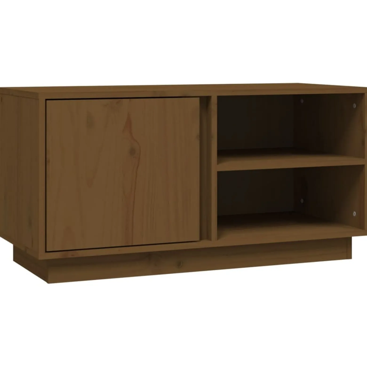 Szafka pod Telewizor Rtv Brąz Mat Drzwiczki Nowoczesny 80x35x40,5cm