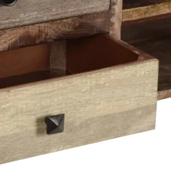 Szafka pod Telewizor Rtv Brąz Mat Szuflady Drzwiczki Nowoczesny 118x30x40cm