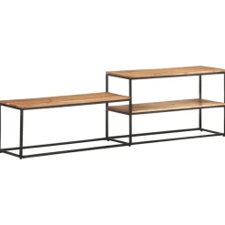 Szafka pod Telewizor Rtv Brąz Mat Nowoczesny Salon 180x30x50cm