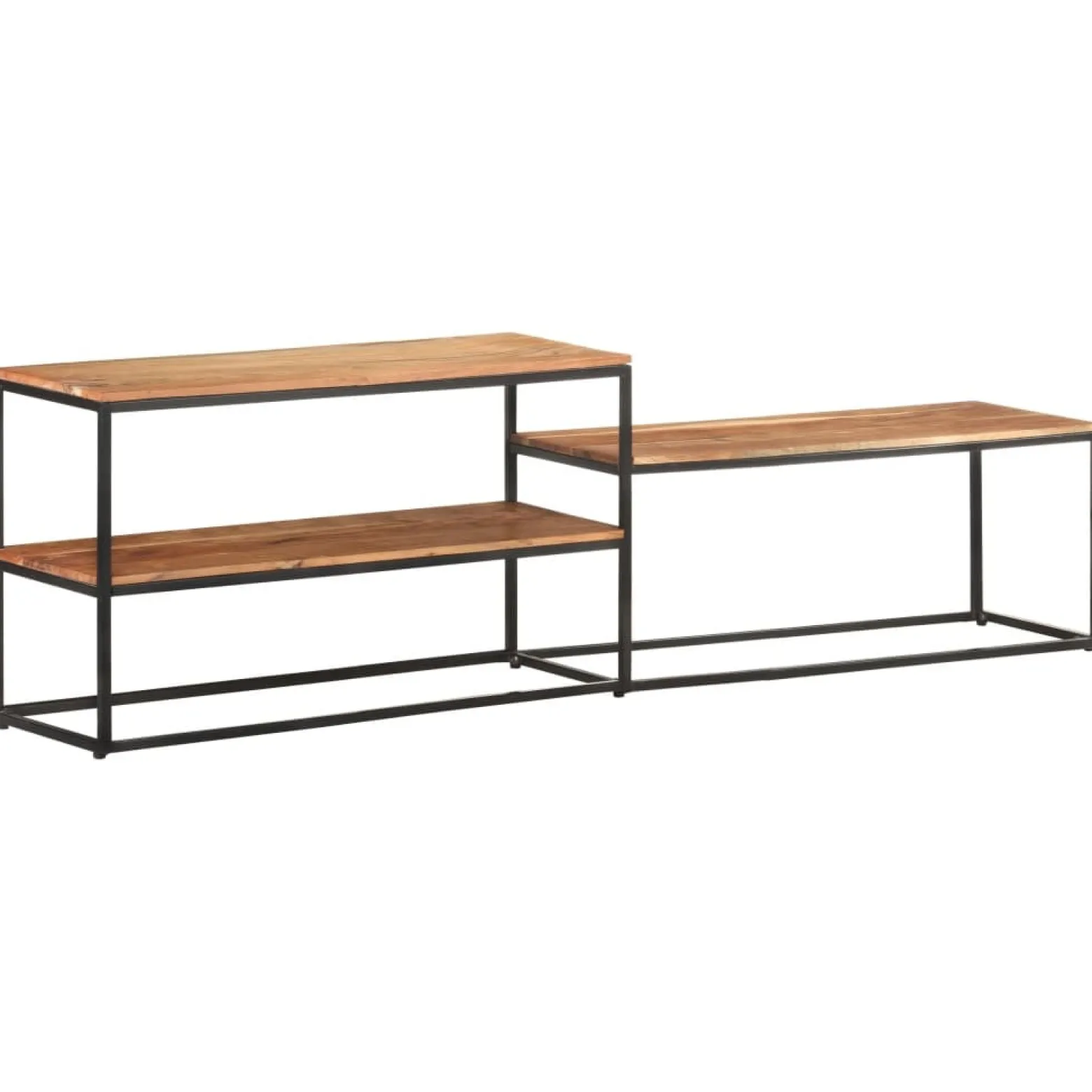 Szafka pod Telewizor Rtv Brąz Mat Nowoczesny Salon 180x30x50cm