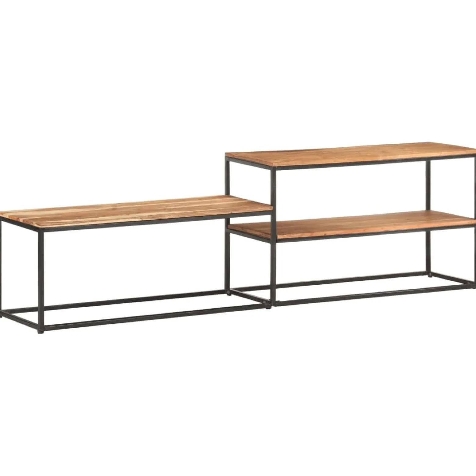 Szafka pod Telewizor Rtv Brąz Mat Nowoczesny Salon 180x30x50cm