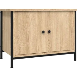 Szafka Pod Telewizor Stolik Półka Szafka RTV Brązowa 60x35x45 cm