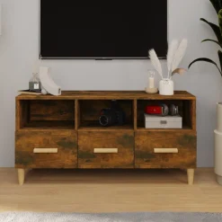 Szafka Pod Telewizor Szafka RTV Półka Stolik Telewizyjny 102x36x50 cm