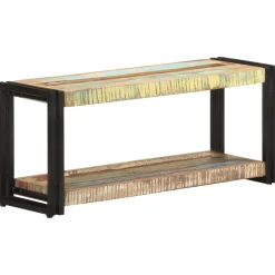 Szafka pod telewizor 90 x 30 x 40 cm lite drewno z odzysku