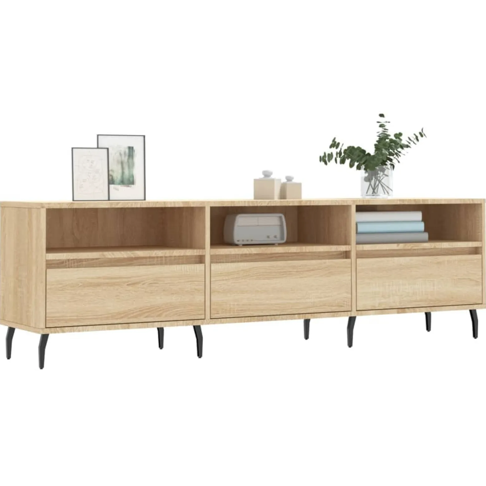 Szafka pod TV dąb sonoma 150x30x44.5 cm