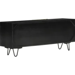Szafka Pod TV Szafka Pod Telewizor RTV Drewniana Półka 110x30x45 cm