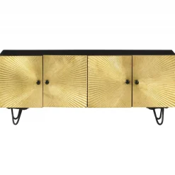 Szafka Pod TV Szafka Pod Telewizor RTV Drewniana Półka 110x30x45 cm