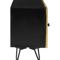 Szafka Pod TV Szafka Pod Telewizor RTV Drewniana Półka 110x30x45 cm