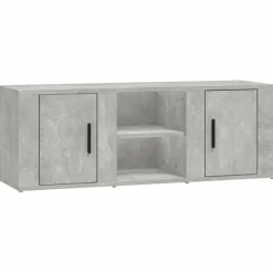 Szafka pod TV szarość betonu 100x31.5x35 cm