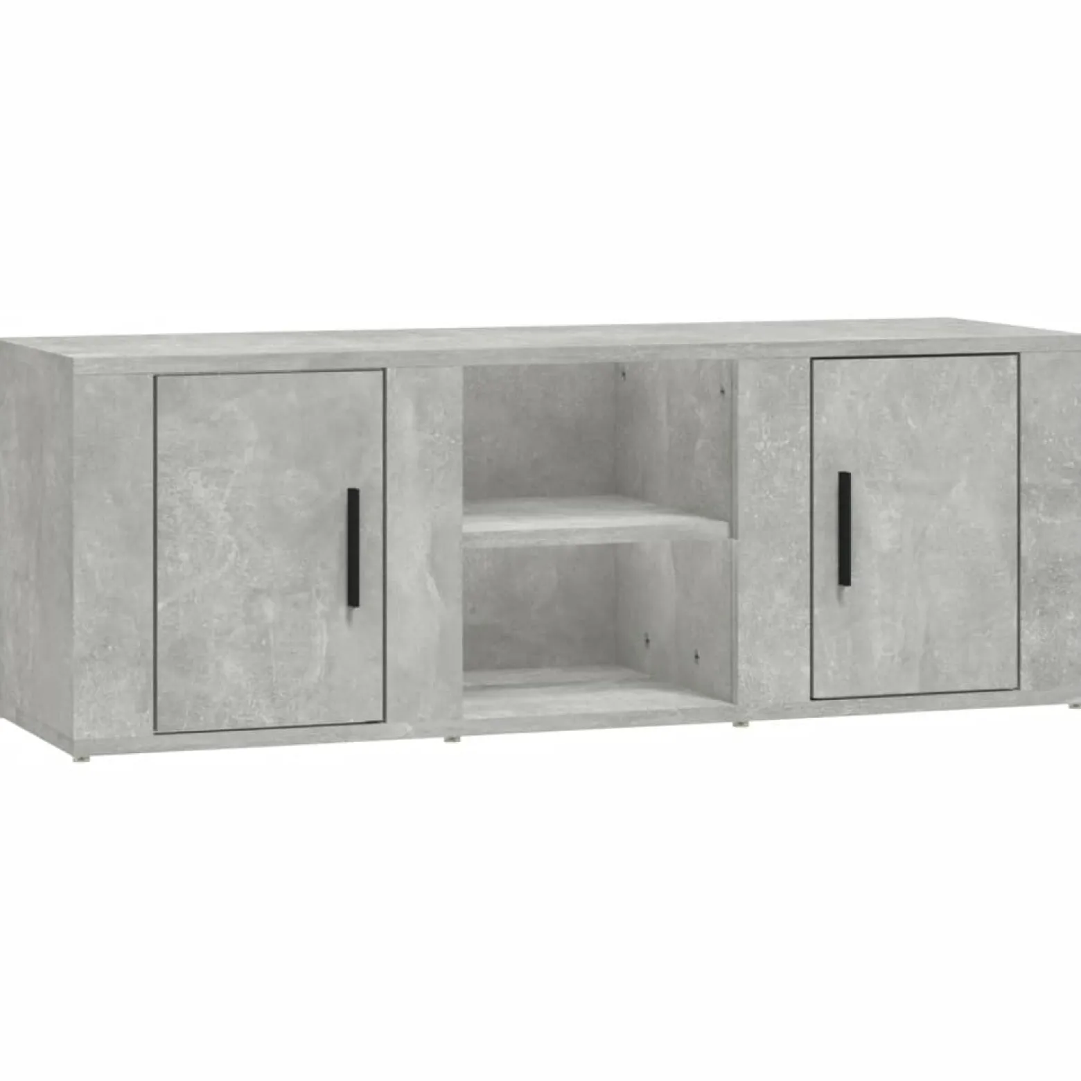 Szafka pod TV szarość betonu 100x31.5x35 cm